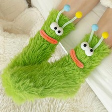 Lustige bequeme Monster-Socken  Geschenkidee zu Weihnachten Geburtstage Partys