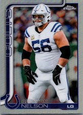 #144 Quenton Nelson Topps Chrome refractor