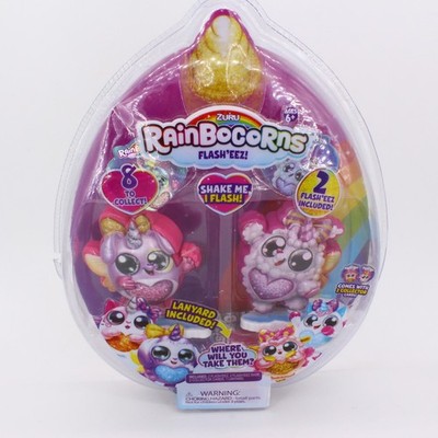 Zuru Rainbocorns Flash'eez 2-Pack Toy Set 2020 NEW Sealed