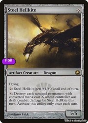 Steel Hellkite - Foil - Scars of Mirrodin #205