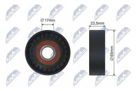 Original NTY Spannrolle Keilrippenriemen RNK-AR-008 FüR Alfa Romeo Fiat Ford