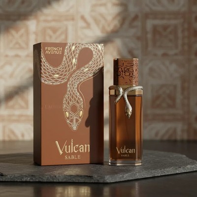 FRENCH AVENUE VULCAN SABLE EAU DE PARFUM SPRAY UNISEX 3.4 Oz / 100 ml BRAND NEW!