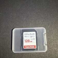 Sandisk Ultra Plus 128GB SD Card BRAND NEW 