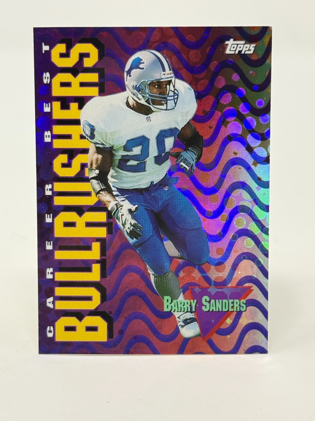 1999 Topps Chrome - Season's Best Bullrushers Barry Sanders #SB27 Refractor