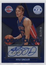 2012-13 Totally Certified Rookie Roll Call Blue /199 Kyle Singler #50 Auto 05fy