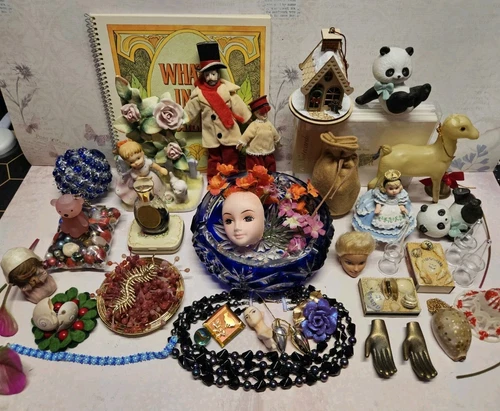 Vintage To Now Junk Drawer Oddities Curiosity Cute Lot 18