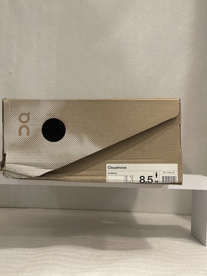 On Cloud Cloudnova Men's 8.5 EMPTY Shoe Box Only Storage Gift Organize Tissue