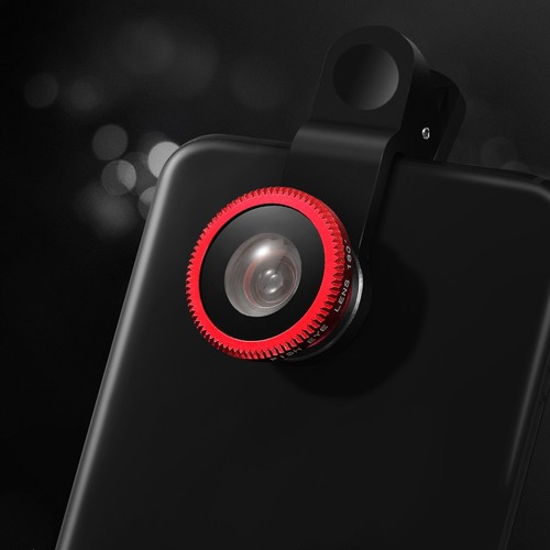 Externe Linse Des Mobiltelefons Fischaugenlinse Fürs Handy Telefon-Objektiv-Kit - 第 6/12 張圖片
