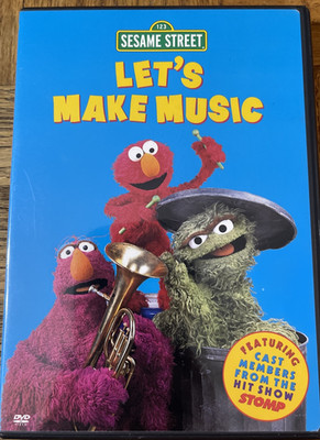Sesame Street Let's Make Music DVD 74645171890| eBay