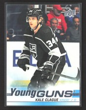 2020 Upper Deck Young Guns Kale Clague #525