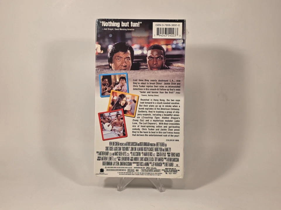 Rush Hour 2 (VHS, 2001) NEW Sealed - Image 2 of 4
