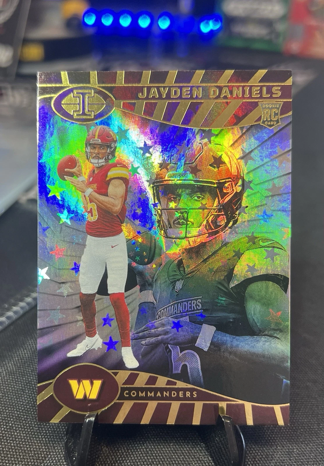 2024 Illusions Jayden Daniels RC Galactic Trophy #93