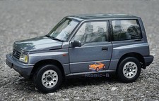 Modellino auto pressofuso Dorlop 1/18 Suzuki Vitara Escudo SUV 4x4 AWD 1989 grigio RHD