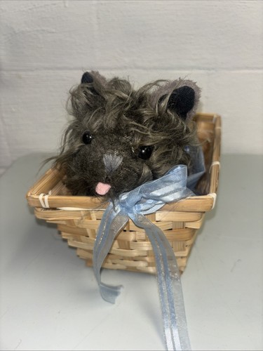 Wizard of Oz Toto Dog 8" Plush Stuffed Animal Toy Prop Rubie's Costume Basket