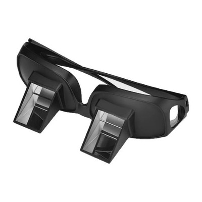 Faule Prisma Brille Horizontal Brille Eyewear HD Lesen Fernsehen Liegendes Bett