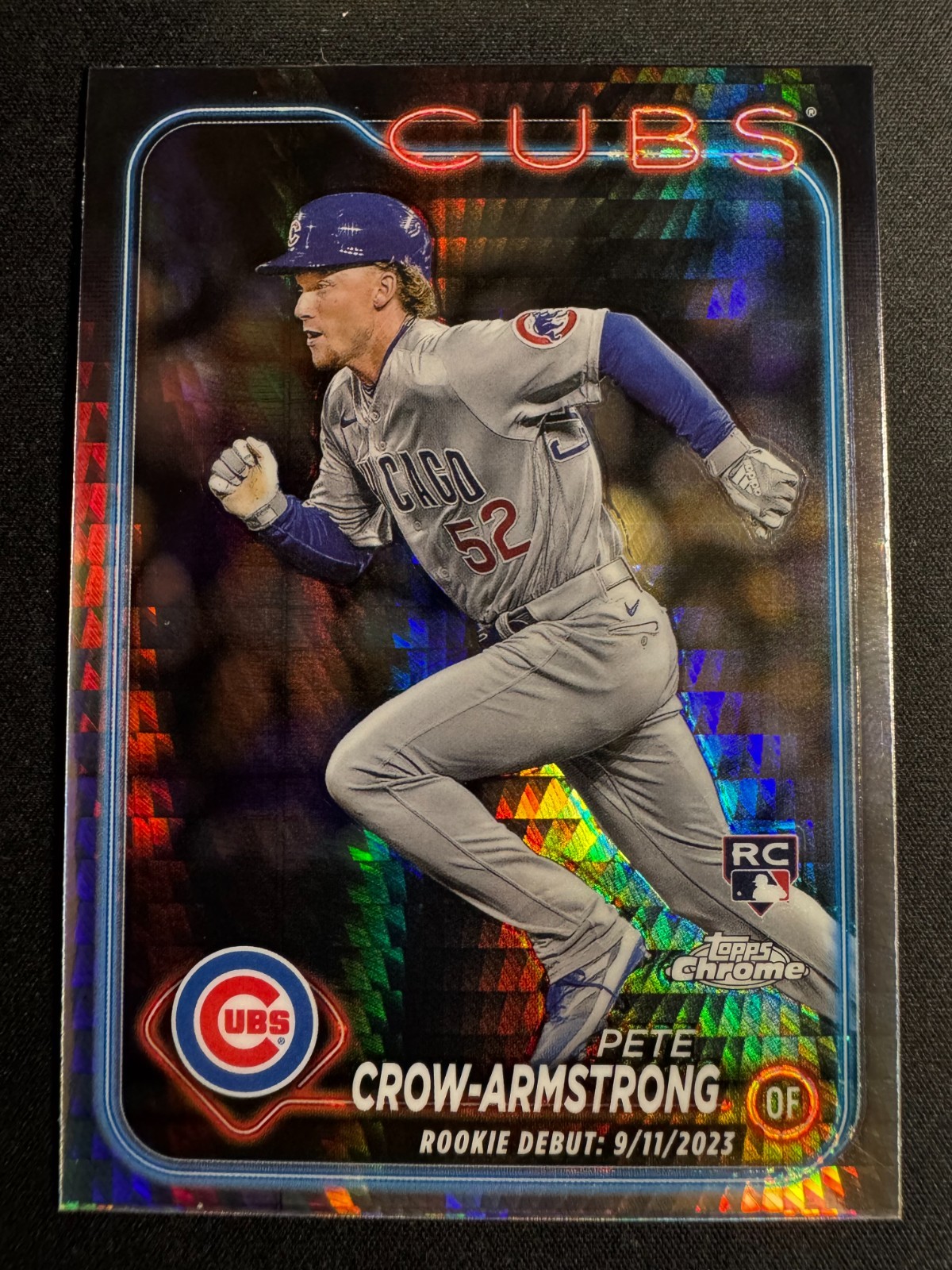 2024 Topps Chrome Update Series - Rookie Debut Pete Crow-Armstrong #USC158 (RC)