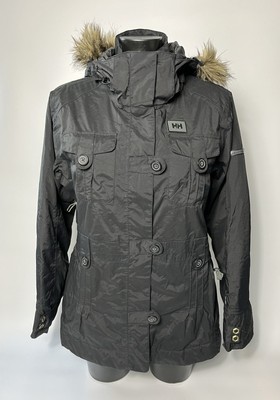 Helly Hansen HellyTech Parka Jacke wasserdicht atmungsaktiv schwarz Gr. Small