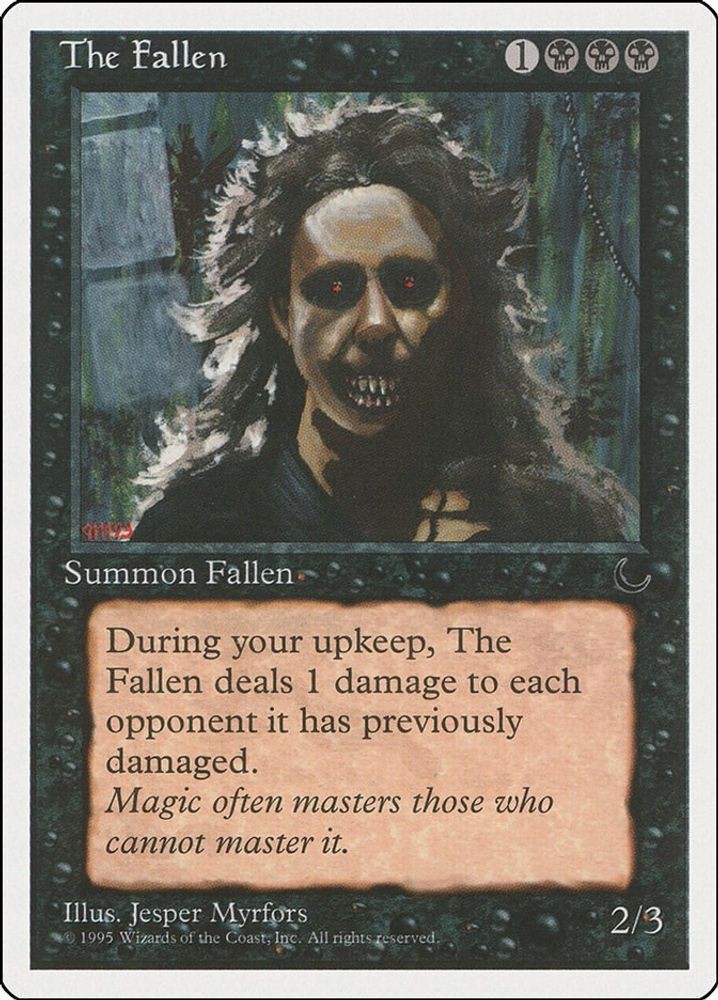 1995 Magic: The Gathering: Chronicles - The Fallen (#38, Uncommon, Near Mint)