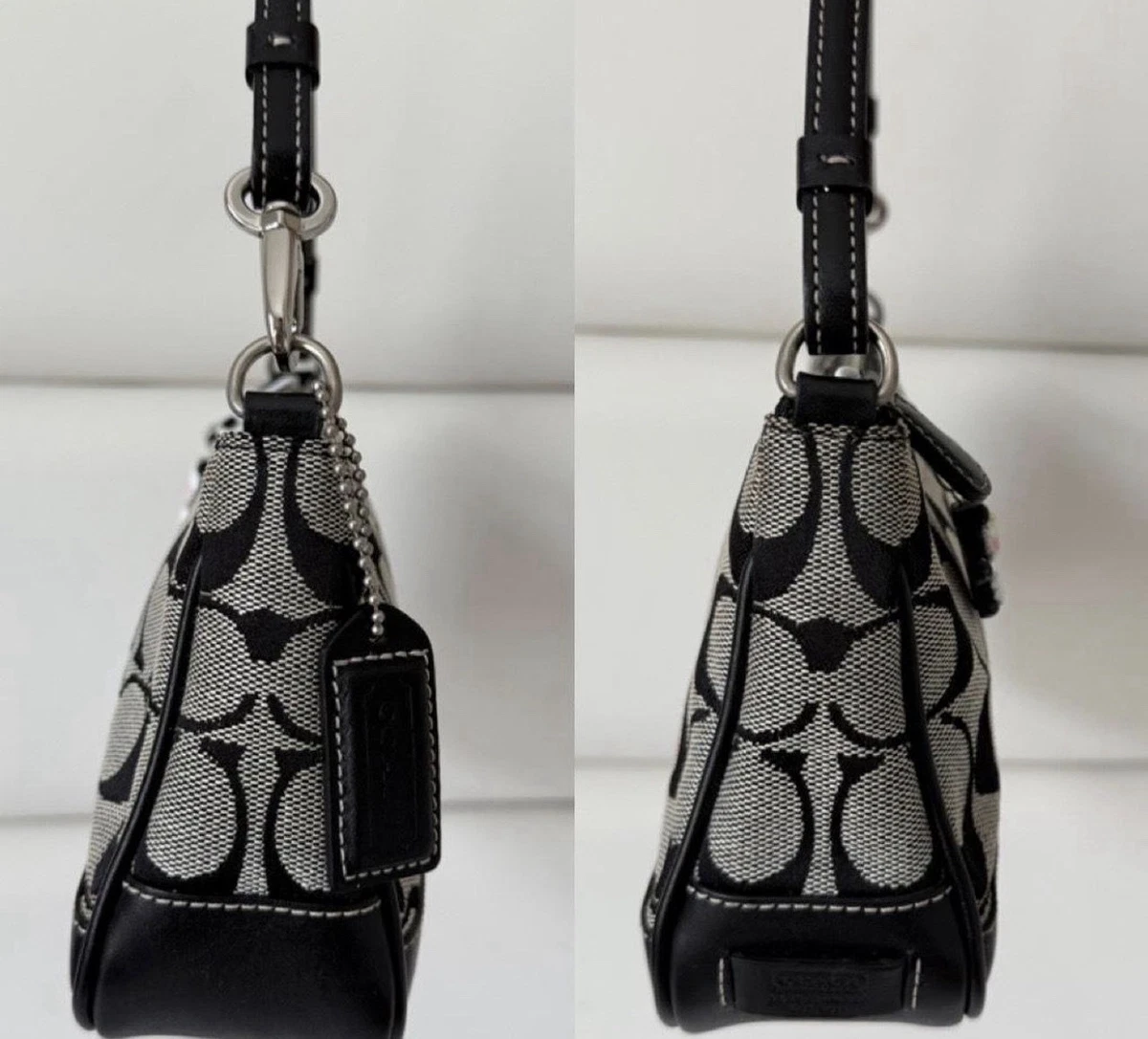 Coach Shoulder Bag Gray Bags & Handbags for Women for sale | eBay