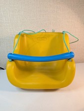 1983 Little Tikes Yellow Swing Toddler Child Outdoor Hanging Plastic Swingset
