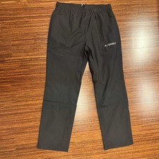 adidas Men’s Medium TERREX MULTI RAIN.RDY PRIMEGREEN TWO-LAYER RAIN PANTS NWT