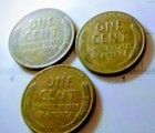 1951 D 1952 D 1954 D LINCOLN WHEAT HEAD PENNIES CIRCULATED "WE4PD" — photo 2