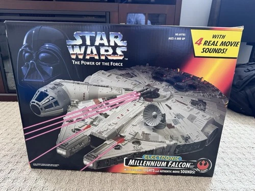 Kenner Star Wars The Power of The Force Electronic Millennium Falcon Vehicle