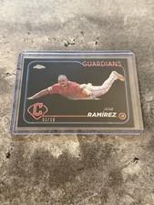 2024 Topps Chrome Sapphire Black Refractor Jose Ramirez #114 2/10