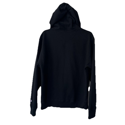 Champion Men’s M Black Graphic Pullover Hoodie Sweatshirt - Picture 5 of 10