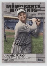 2017 Topps Memorable Moments Jimmie Foxx #MM-26 HOF 0g4
