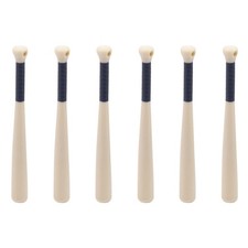 6 Pcs Dollhouse Mini Sports Items Decorative Miniature Baseball Bat