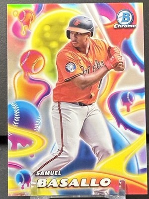 2025 Bowman Chrome Melt Mashers Samuel Basallo Rookie #MM-12 Orioles RC