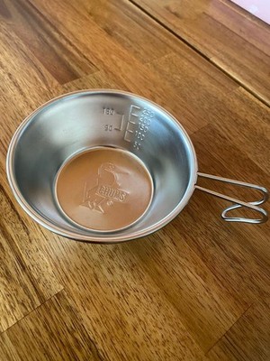 Chums Shella Cup 250Ml Stainless Steel Rare Outdoor Moel Limited Edition VHTF Am