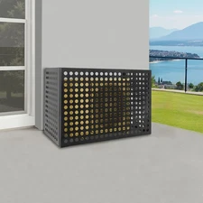 Privacy Fence Cover for A/C Conditioning Unit Air Conditioner Fence for Outdoor