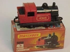 1978 MATCHBOX LESNEY SUPERFAST #43 0-4-0 STEAM LOCOMOTIVE NEW IN DAMAGED BOX