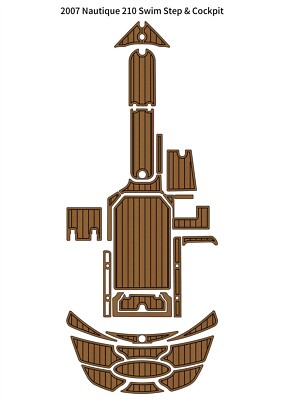 2007 Nautique 210 Swim Platform Cockpit Pad Boat EVA Foam Teak Deck Floor Mat L