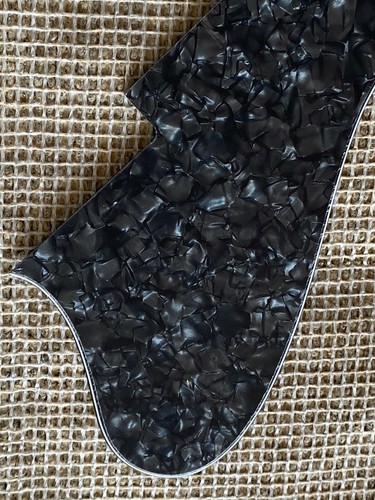 For 4-Ply Gibson ES-335 Long Style Guitar Pickguard Scratch Plate,Black Pearl - 第 6/7 張圖片