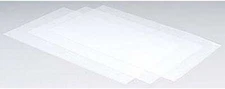 Plastruct Clear Copolyester Plastic Plain Sheets .010 (3) - Model Scratch