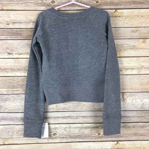 Junk Food Sweatshirt Unisex Kids XS Gray Crew Neck Genius Lightbulb Graphic - Picture 6 of 7