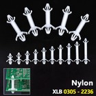 Mini Nylon PCB Säule Leiterplatte Abstandshalter Platine Distanzstück 5-35mm XLB