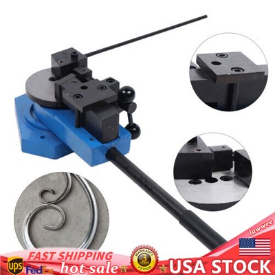 Pipe Bender SBG-40 Square Round Bar Radius Scroll Flat Tube Bender Bending Tool