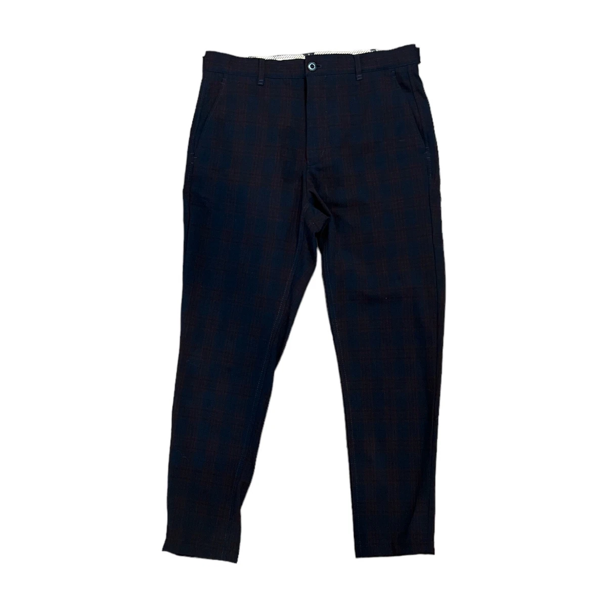 Zara plaid pants men hotsell