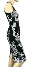 Lulus Cocktail Party Racerback Sleeeveless Sexy Embroidered Wiggle Dress S