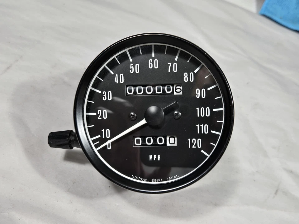 Nuevo de Lote Antiguo Kawasaki KZ400 1974-1978 Velocímetro Calibre, KZ 400 Speedo Foto 2 de 4