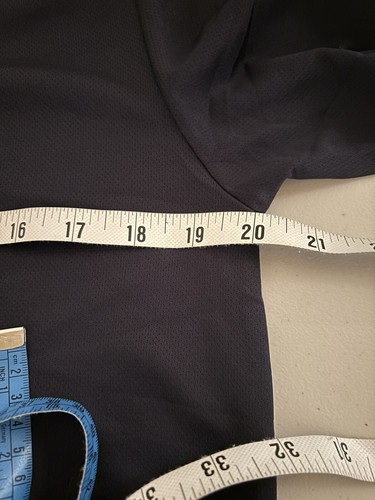 Nautica Boy's School Uniform Performance Polo Shirt XL 18/20 Husky UPF50+ Navy - Picture 5 of 5