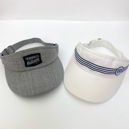 Travis Mathew Golf Visor Hat Set of 2 
