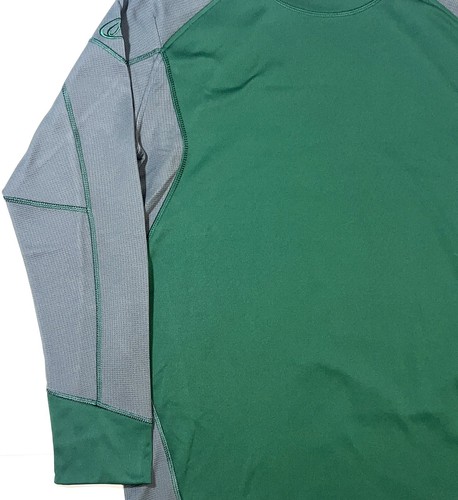 Rawlings Dugout Fleece Pullover Felpa Termica Baseball Maglietta M Grigio Top - Foto 3 di 8