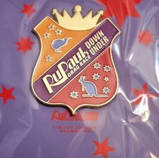 Official Rupaul’s Drag Race Down Under Season 3 Kangaru RuPeter Enamel Badge