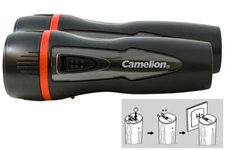 2-Pack 4 LED Rechargeable Plug-In Emergency Ready Flashlight