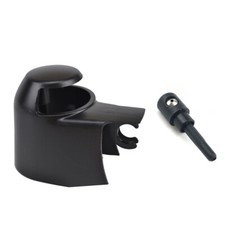 ABDECKUNGKAPPE HECKWISCHERARM + SPRITZDÜSE FÜR VW CADDY 3 GOLF 4 5 PASSAT 3C NEU